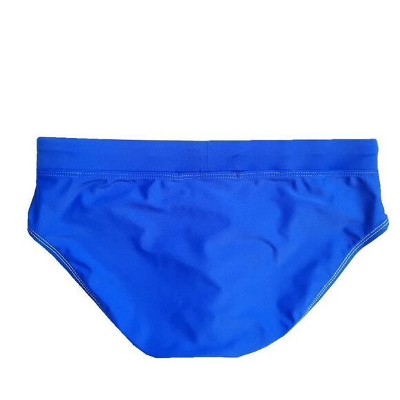 Mens color contrasting outer drawstring swim briefs speedo swimwear Size L - Picture 5 of 5